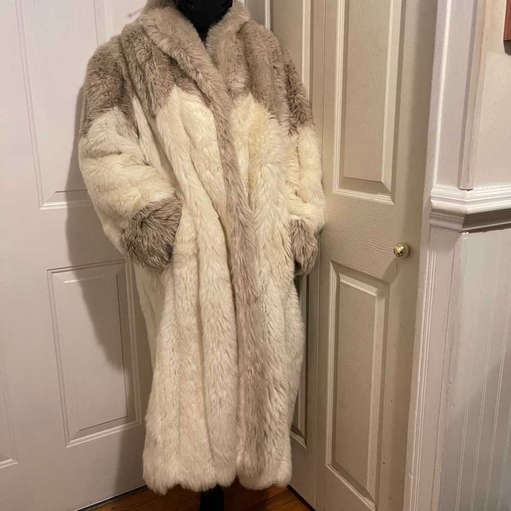 Woman’s fur coat